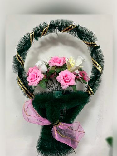 Корзина ваза Пальмира (Розовый) 80*50см