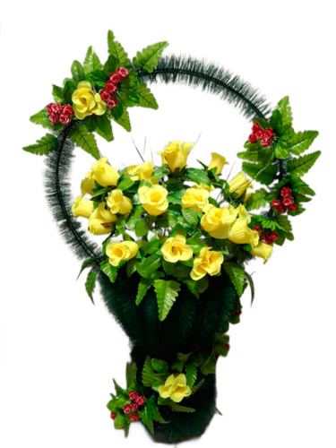 Корзина Яркий букет 105*55см
