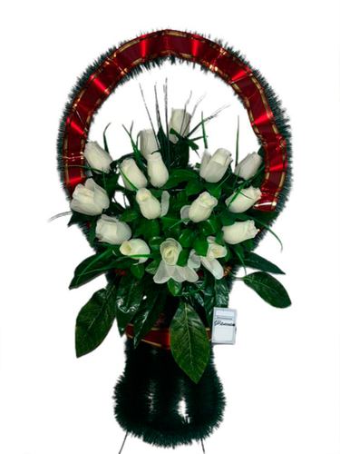 Корзина ваза Шампань (Красный) 85*45см
